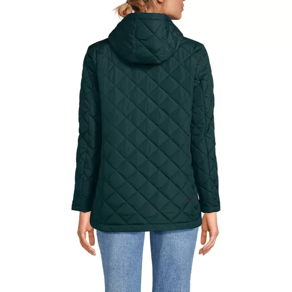 imageLands End Womens FeatherFree Insulated JacketDark Green Forest