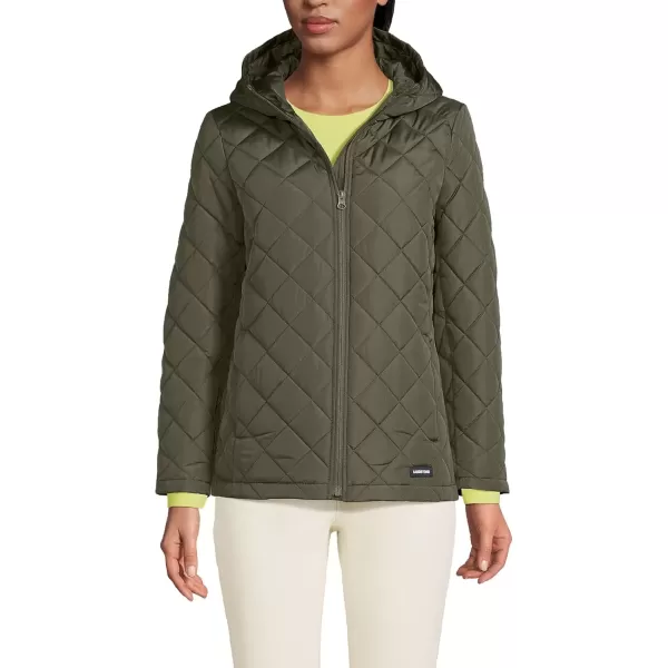 imageLands End Womens FeatherFree Insulated JacketForest Moss