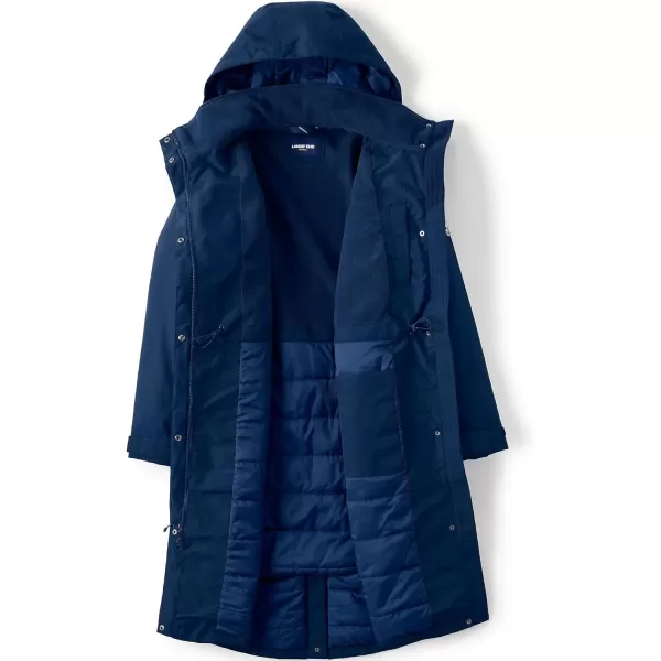 imageLands End Womens Squall Waterproof Insulated Winter Stadium CoatDeep Sea Navy