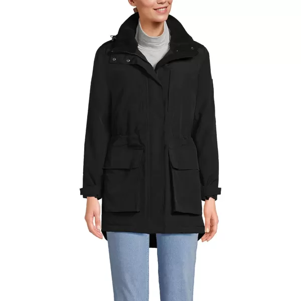 imageLands End Womens Squall Winter ParkaBlack