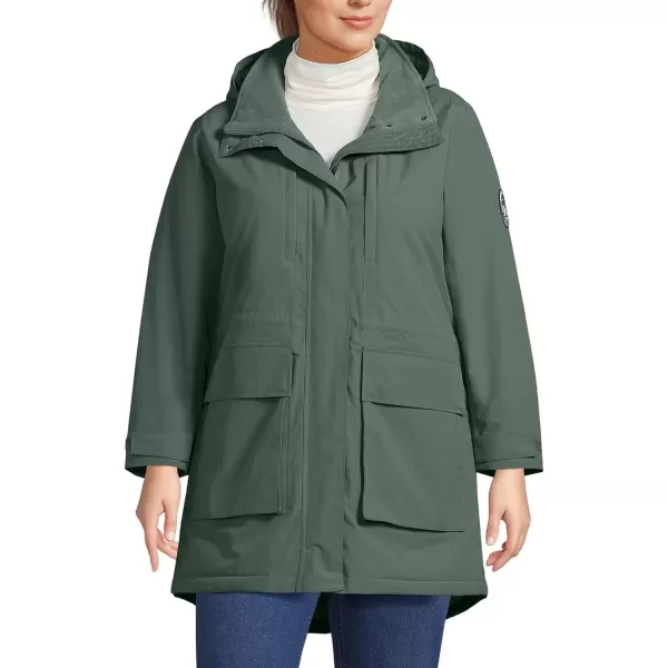 imageLands End Womens Squall Winter ParkaSpruce