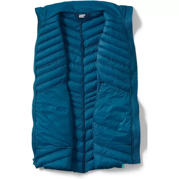 imageLands End Womens Ultralight Packable Down VestBaltic Teal