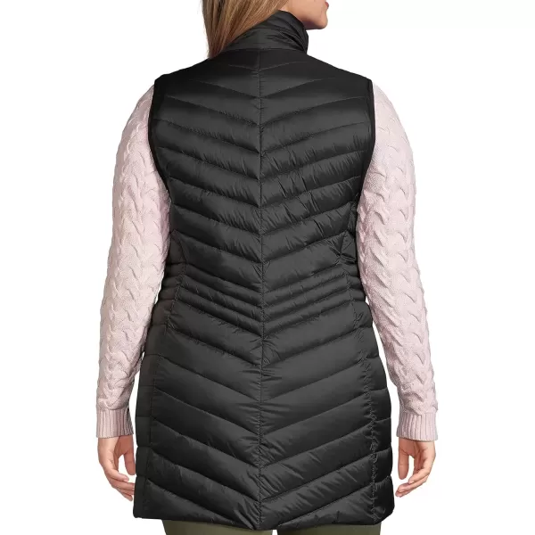 imageLands End Womens Ultralight Packable Down VestBlack