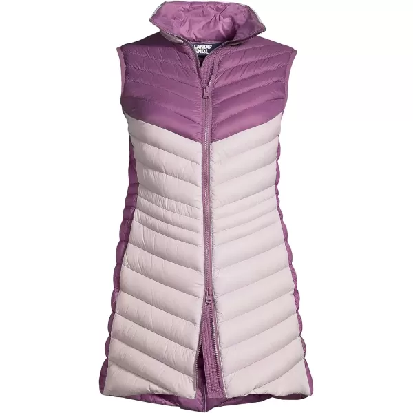 imageLands End Womens Ultralight Packable Down VestMystical Grape