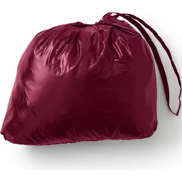 imageLands End Womens Ultralight Packable Down VestRich Burgundy