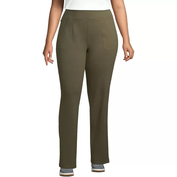 imageLands End Womens Active 5Pocket PantsForest Moss