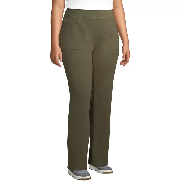 imageLands End Womens Active 5Pocket PantsForest Moss