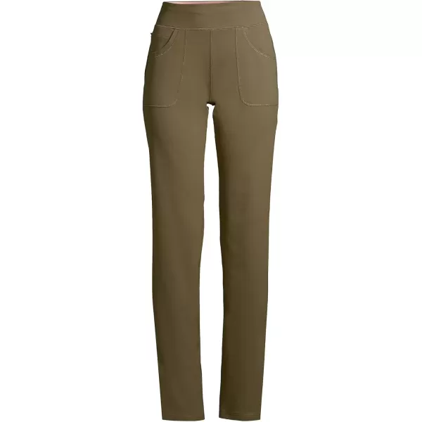 imageLands End Womens Active 5Pocket PantsForest Moss