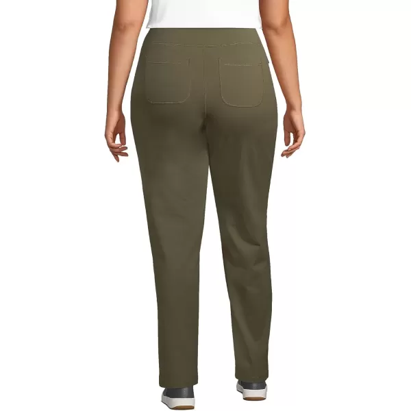 imageLands End Womens Active 5Pocket PantsForest Moss