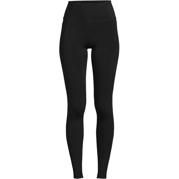 imageLands End Womens Active High Impact Pocket LeggingsBlack