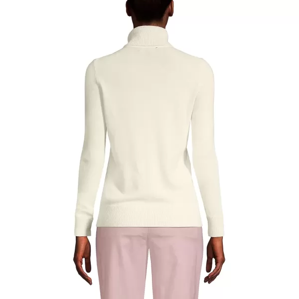 imageLands End Womens Cashmere Turtleneck SweaterFresh Ivory