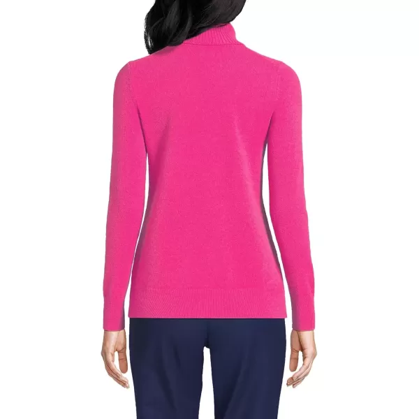 imageLands End Womens Cashmere Turtleneck SweaterHot Pink