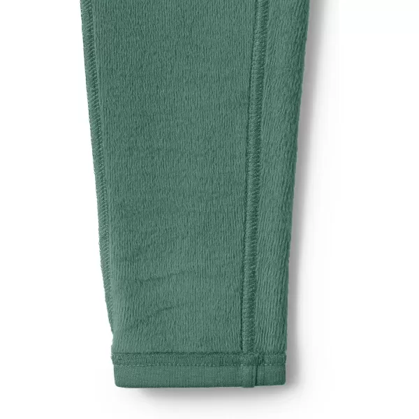 imageLands End Womens High Rise Serious Sweats FleeceLined Pocket LeggingsWashed Evergreen