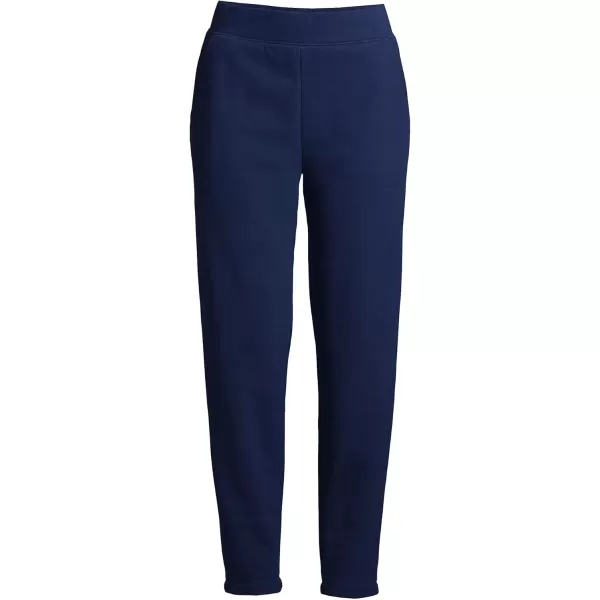 imageLands End Womens Serious Sweats Ankle Length SweatpantsDeep Sea Navy