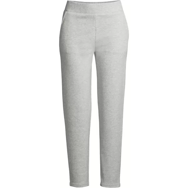 imageLands End Womens Serious Sweats Ankle Length SweatpantsGray Heather