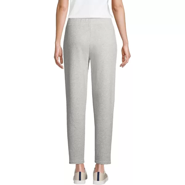 imageLands End Womens Serious Sweats Ankle Length SweatpantsGray Heather