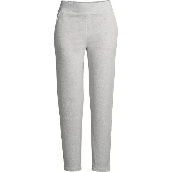 imageLands End Womens Serious Sweats Ankle Length SweatpantsGray Heather