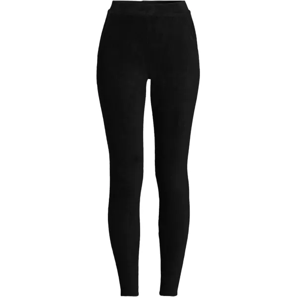 imageLands End Womens Sport Knit High Rise Corduroy LeggingsBlack