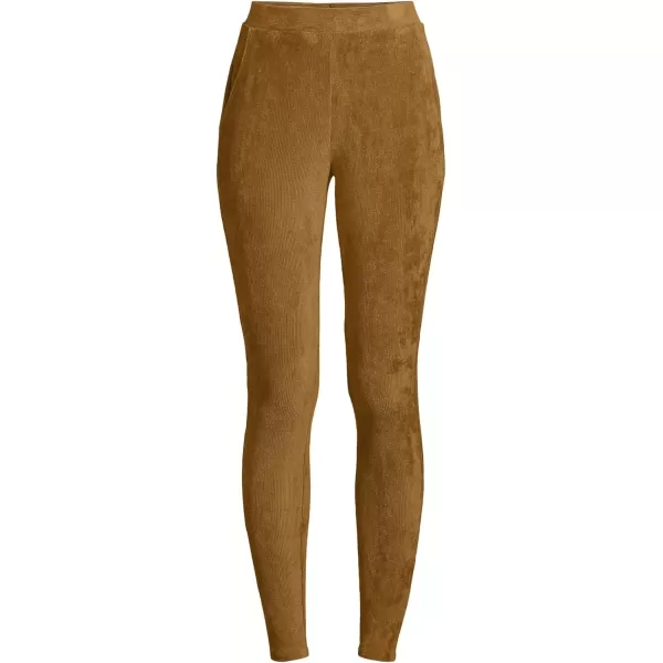 imageLands End Womens Sport Knit High Rise Corduroy LeggingsCoriander