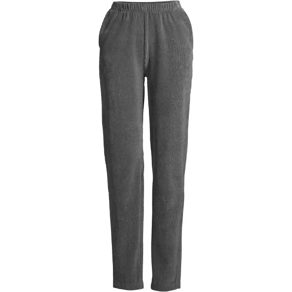 imageLands End Womens Sport Knit High Rise Corduroy PantsCharcoal Heather