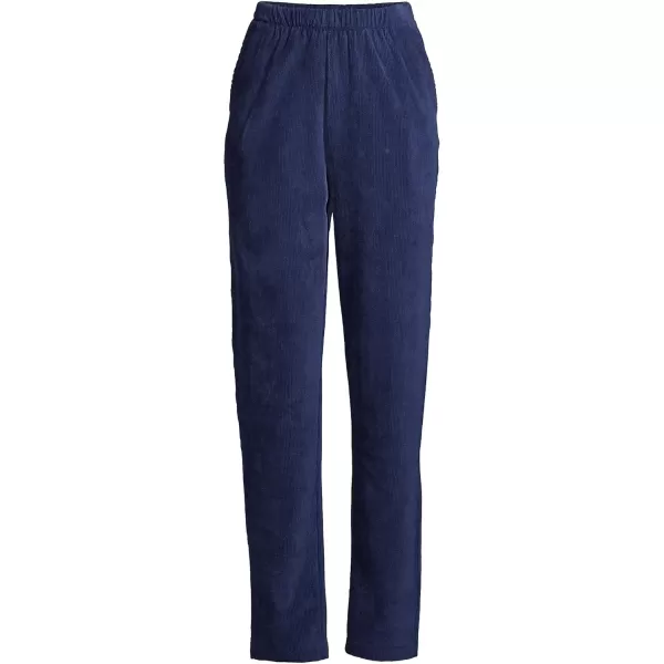 imageLands End Womens Sport Knit High Rise Corduroy PantsDeep Sea Navy