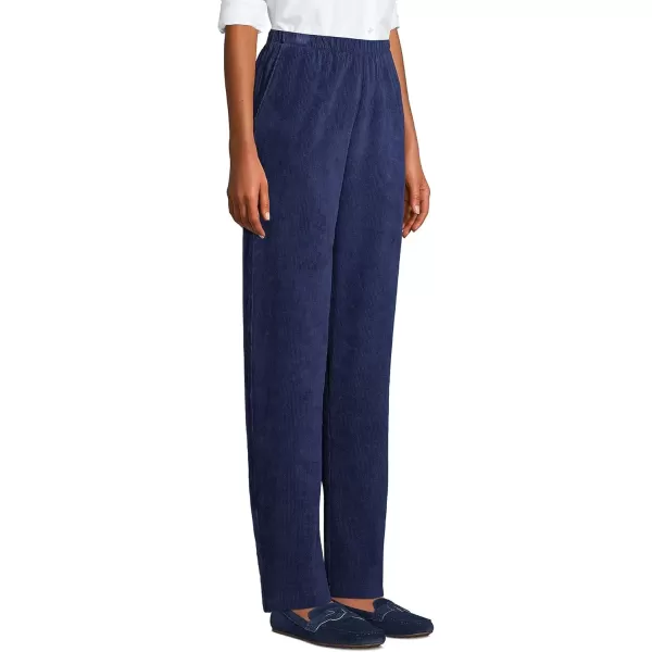 imageLands End Womens Sport Knit High Rise Corduroy PantsDeep Sea Navy