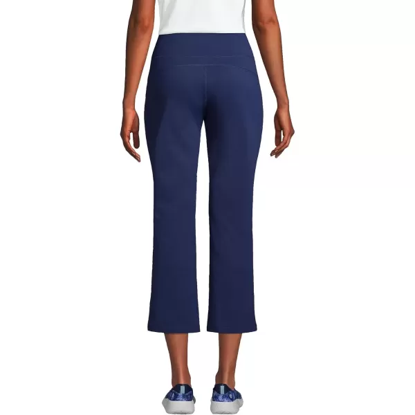 imageLands End Womens Tall Active Crop Yoga PantsDeep Sea Navy