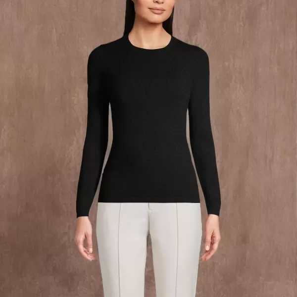 imageLands End Womens Cashmere SweaterBlack