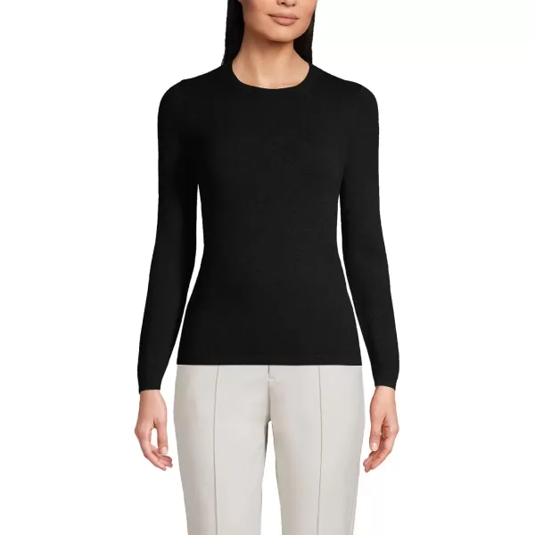 imageLands End Womens Cashmere SweaterBlack