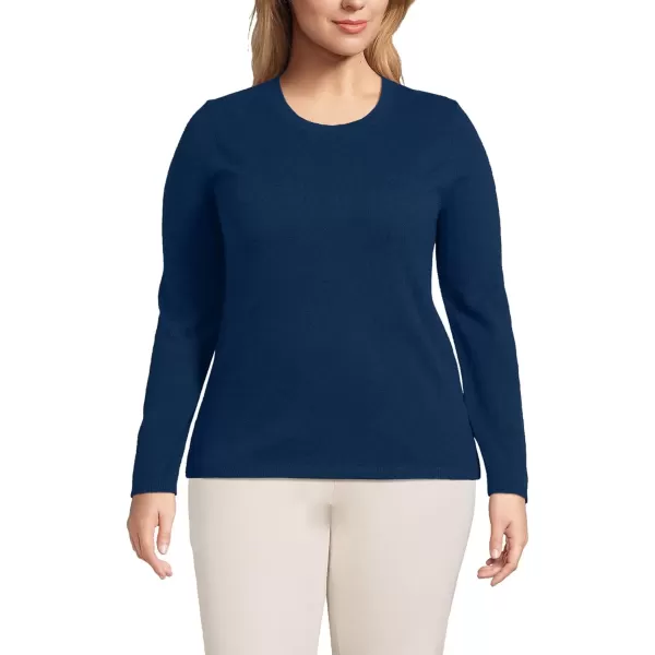 imageLands End Womens Cashmere SweaterDeep Sea Navy