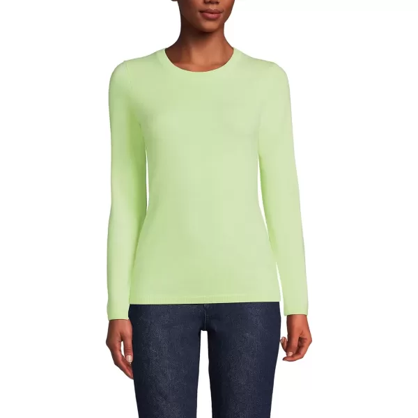 imageLands End Womens Cashmere SweaterFluorescent Green