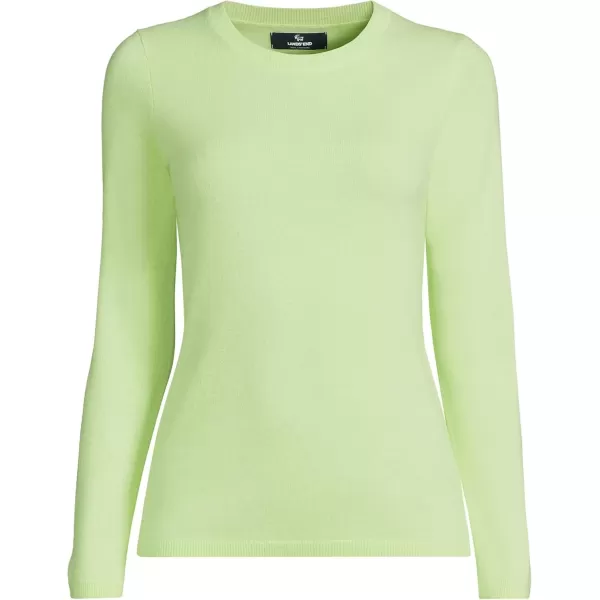 imageLands End Womens Cashmere SweaterFluorescent Green