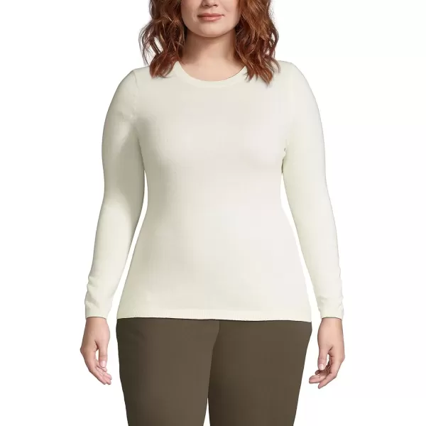 imageLands End Womens Cashmere SweaterFresh Ivory