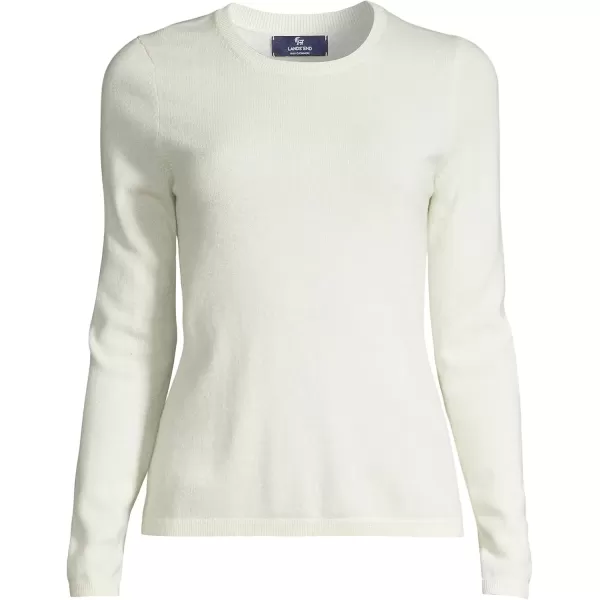 imageLands End Womens Cashmere SweaterFresh Ivory