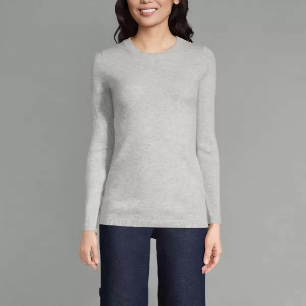 imageLands End Womens Cashmere SweaterGray Heather