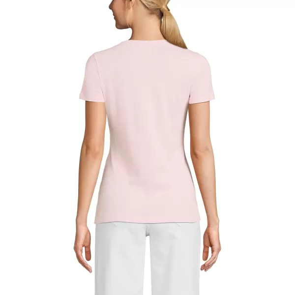 imageLands End Womens Cotton Rib Knit TShirtSimply Pink