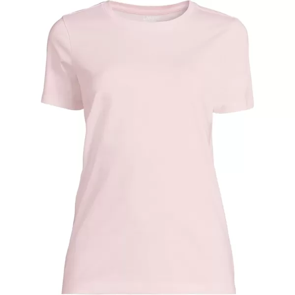 imageLands End Womens Relaxed Supima Cotton Crew Neck TShirtSimply Pink