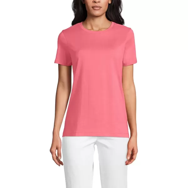 imageLands End Womens Relaxed Supima Cotton Crew Neck TShirtWood Lily