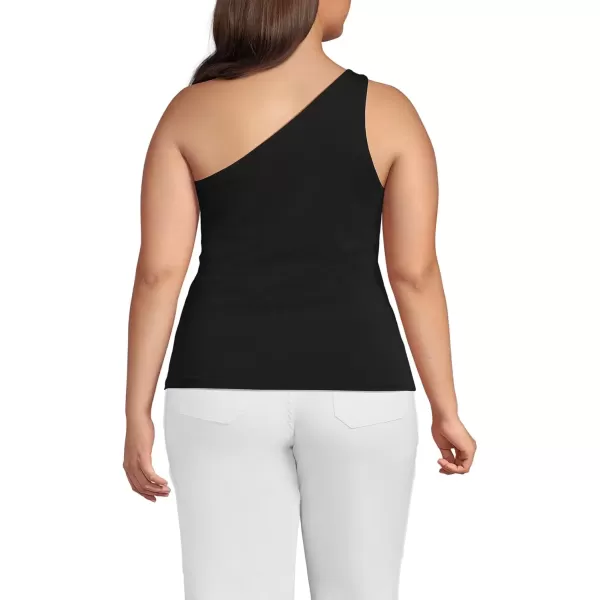 imageLands End Womens Slender One Shoulder TopBlack