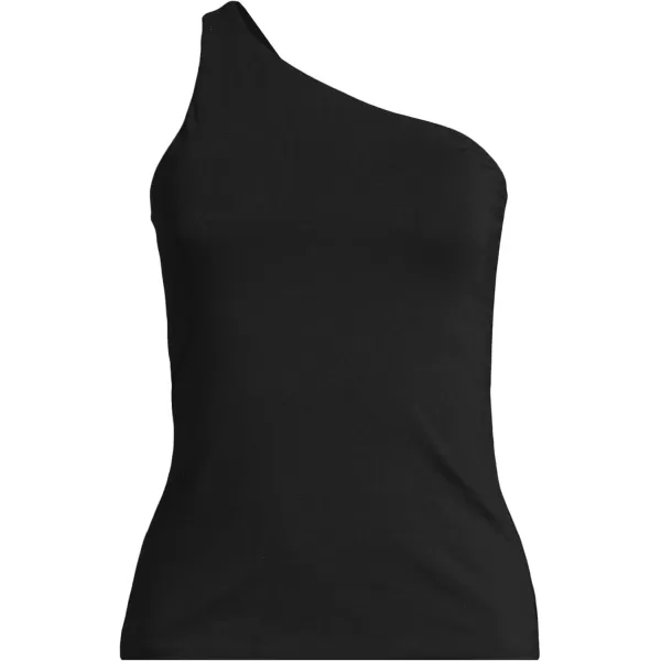 imageLands End Womens Slender One Shoulder TopBlack