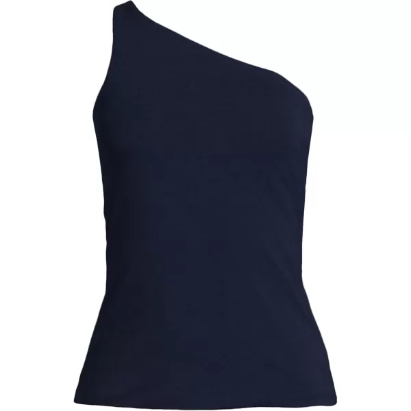 imageLands End Womens Slender One Shoulder TopDeep Sea Navy