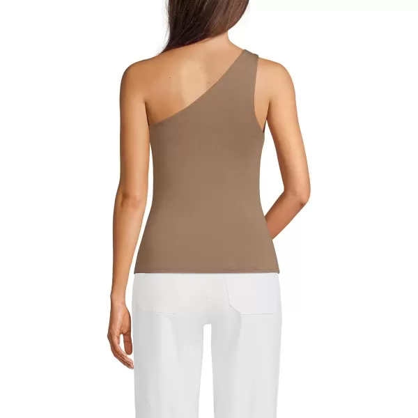 imageLands End Womens Slender One Shoulder TopHoney Beige