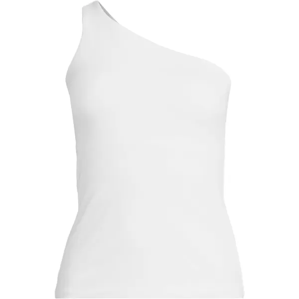 imageLands End Womens Slender One Shoulder TopWhite