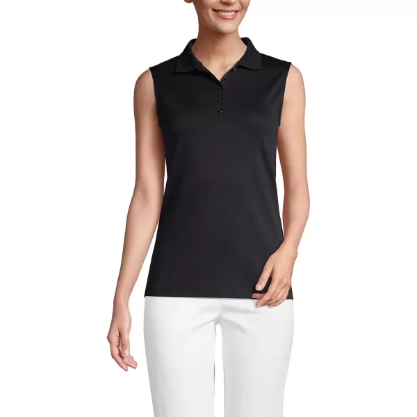 imageLands End Womens Supima Cotton PoloBlack