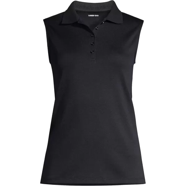 imageLands End Womens Supima Cotton PoloBlack