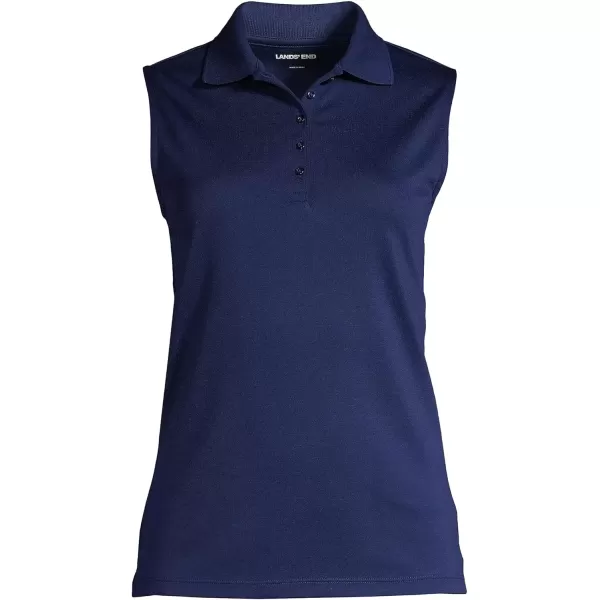 imageLands End Womens Supima Cotton PoloDeep Sea Navy