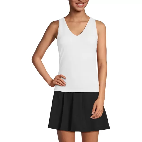 imageLands End Womens Slender Tank TopWhite