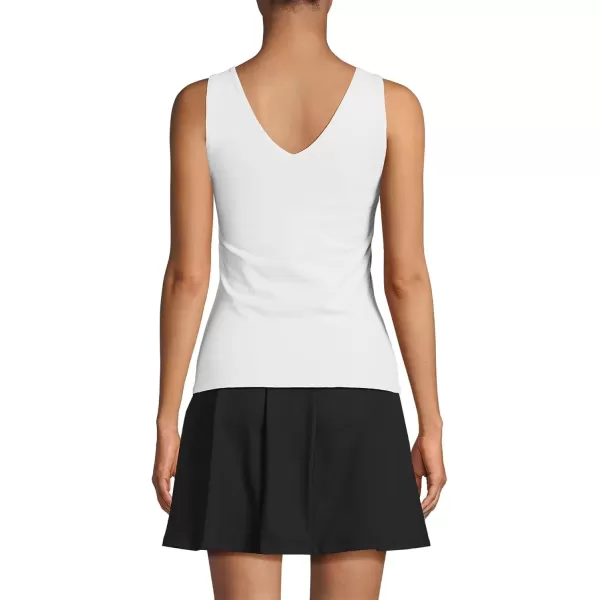 imageLands End Womens Slender Tank TopWhite