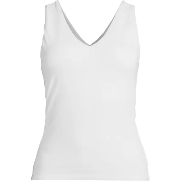 imageLands End Womens Slender Tank TopWhite