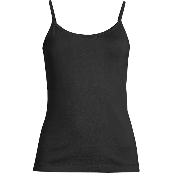 imageLands End Womens Supima Cotton CamisoleBlack